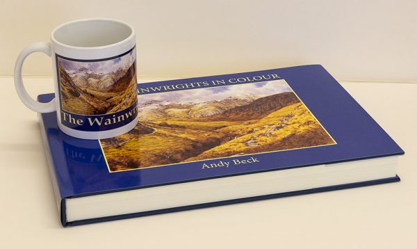 Wainwrights in Colour mug and book a