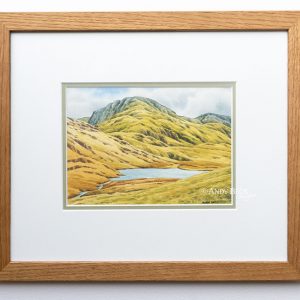 Great End and Styhead Tarn framed