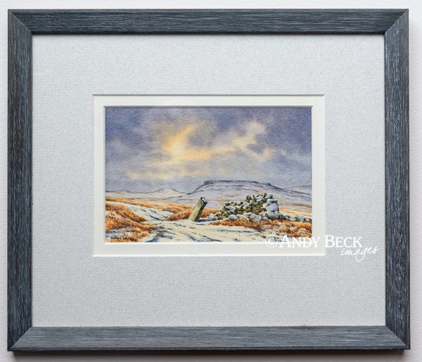 Goldsborough winter sky framed